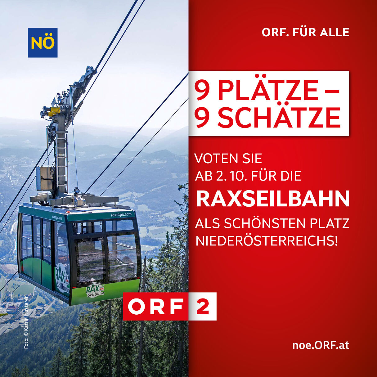 9 Plätze - 9 Schätze