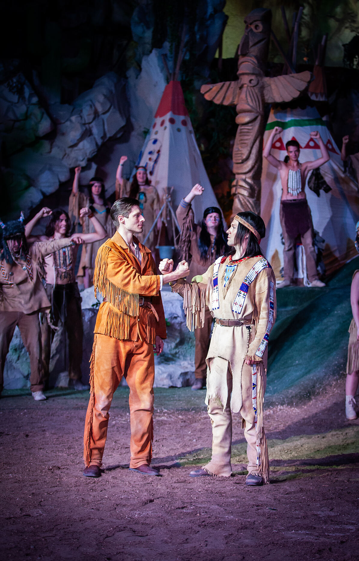 Premiere Karl-May-Festspiele Steinbruch Winzendorf