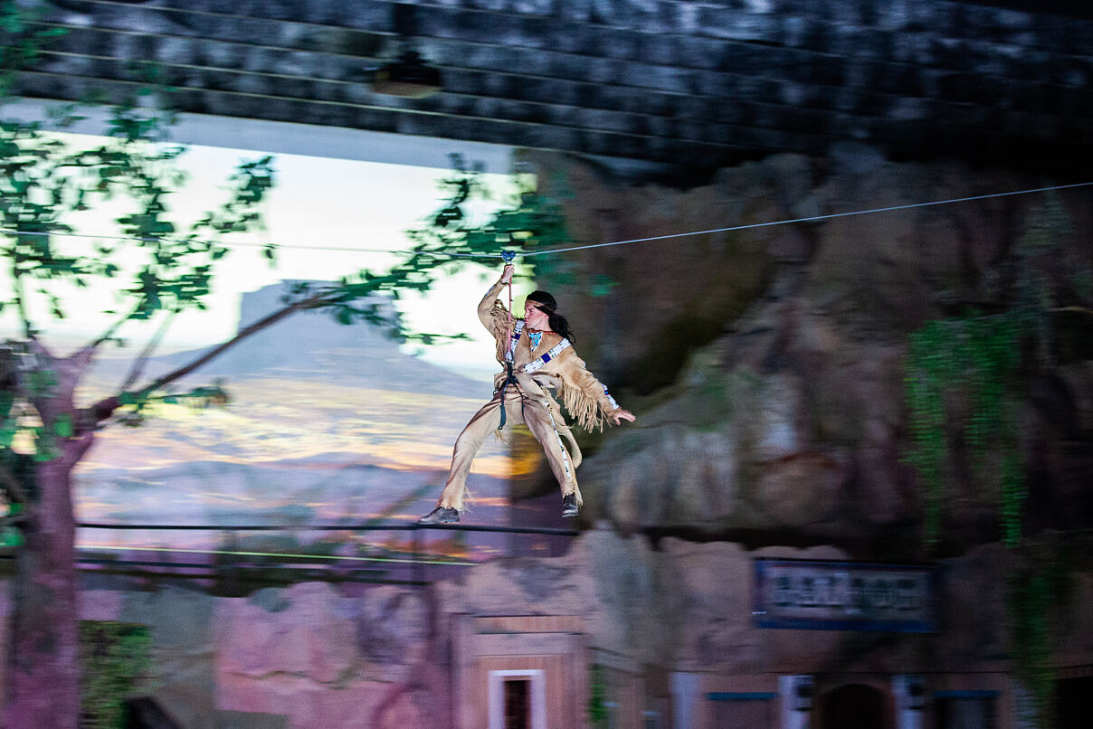 Premiere Karl-May-Festspiele Steinbruch Winzendorf
