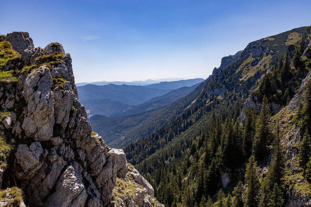 Rax in den Wiener Alpen in Niederösterreich