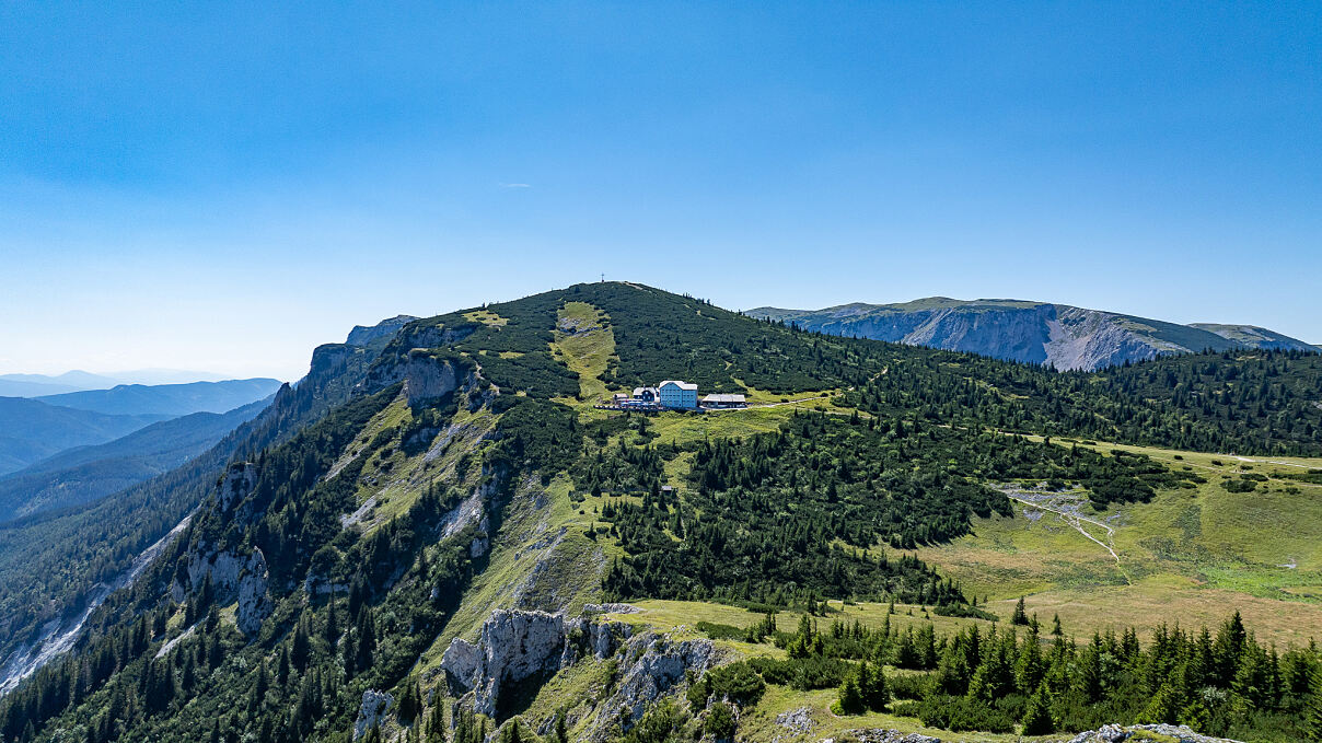 Rax in den Wiener Alpen in Niederösterreich