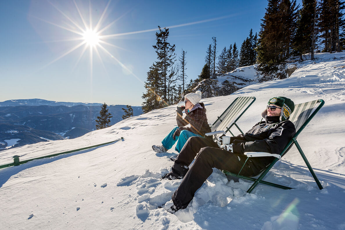 Raxalpe wird zum Schneeschuh-Winter-Wonderland