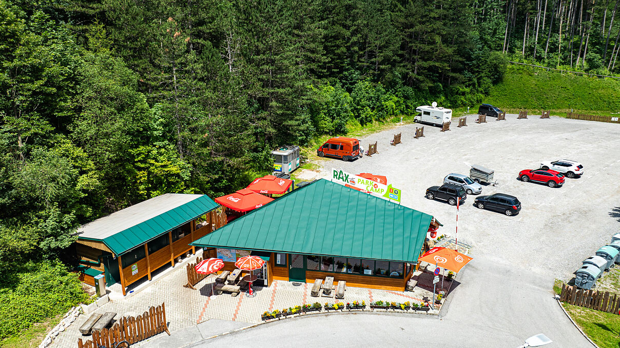 Camping am Fuße der Raxalpe