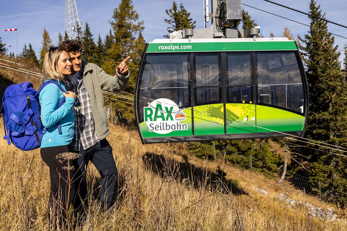 Rax-Seilbahn läutet Herbstsaison ein