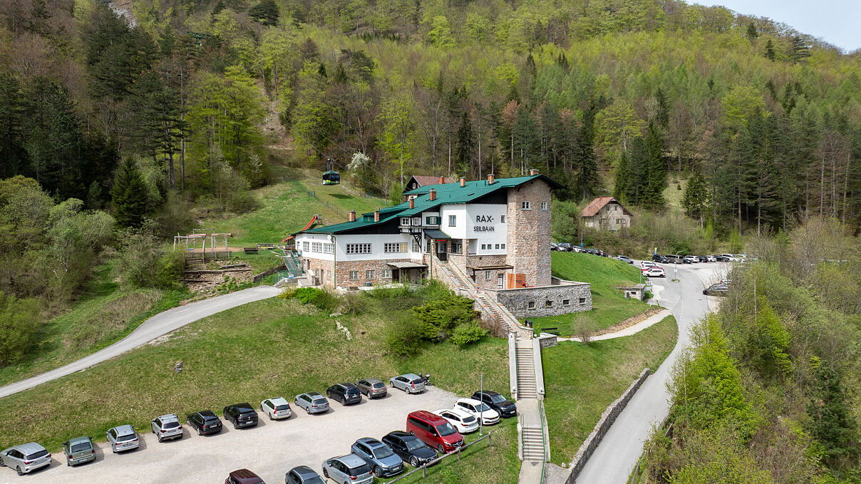 Rax-Seilbahn Talstation