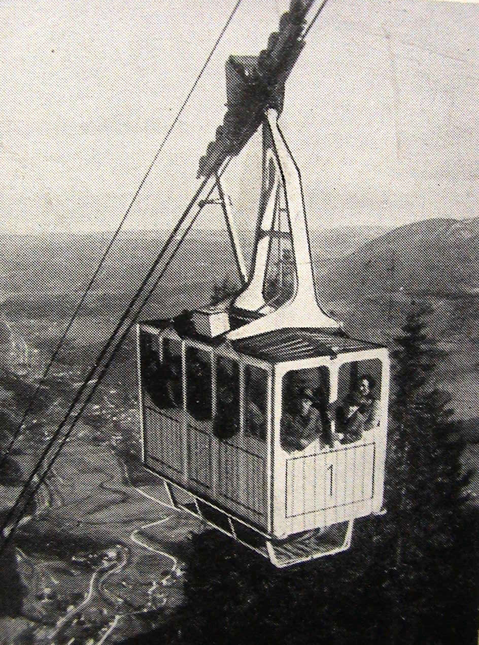 Historische Aufnahmen Rax-Seilbahn