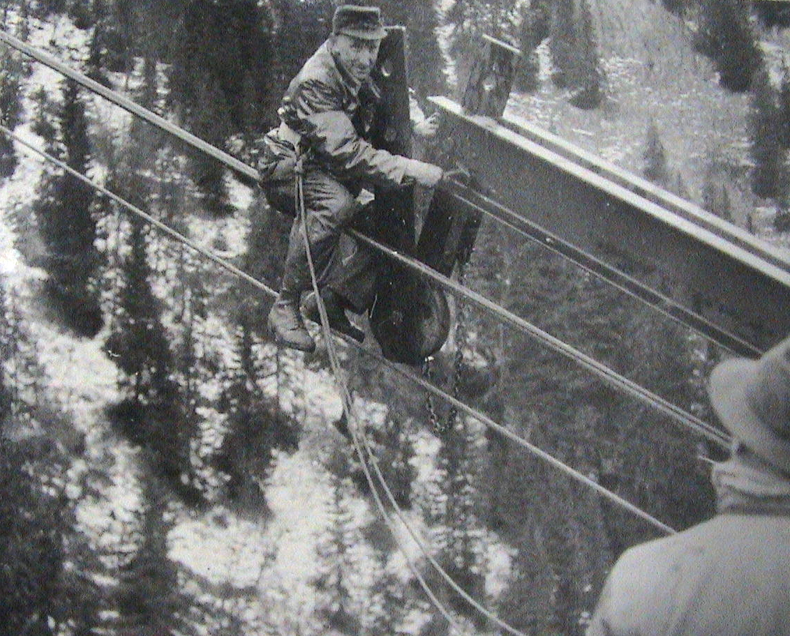 Historische Aufnahmen Rax-Seilbahn