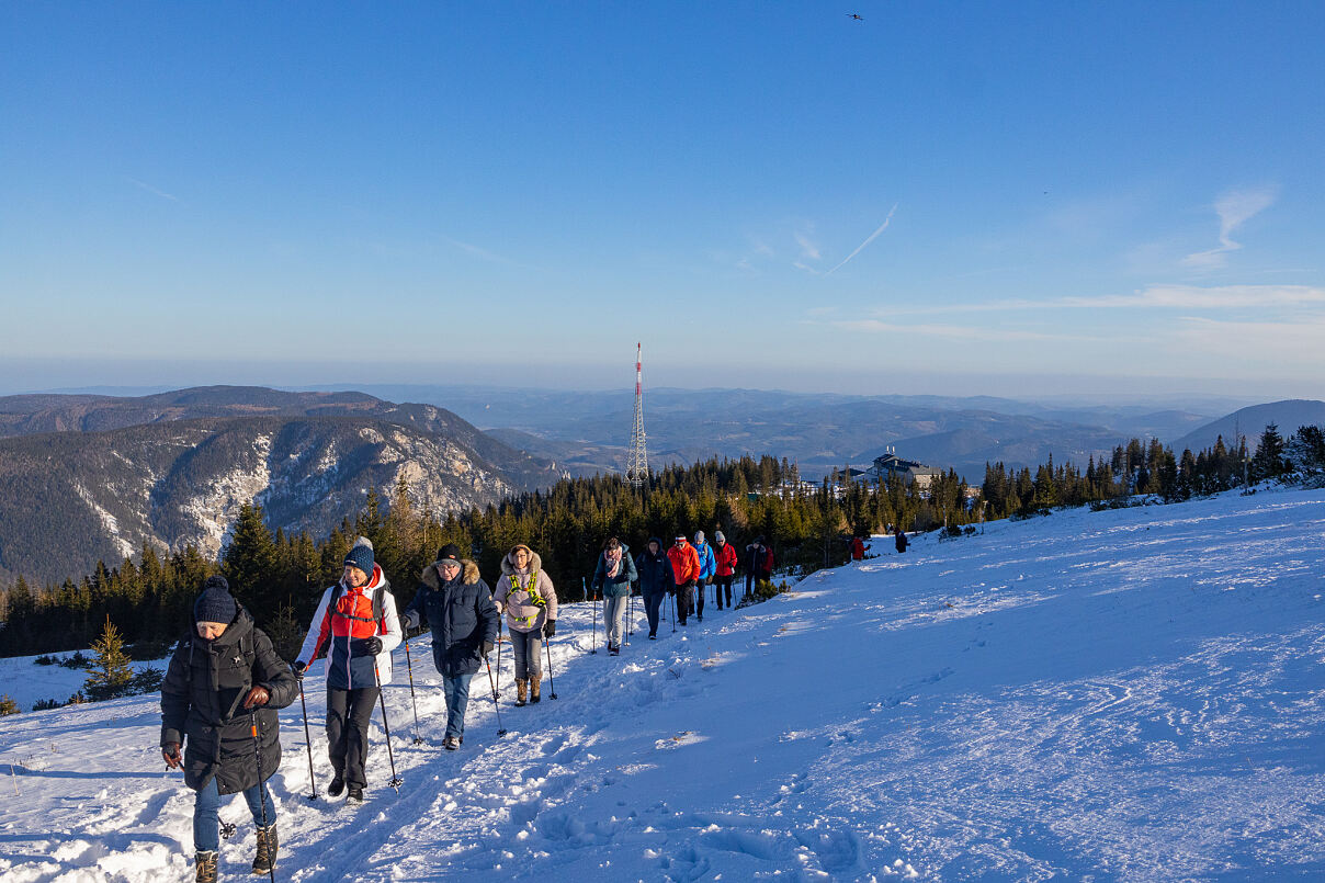 Wintergaudi auf der Raxalpe