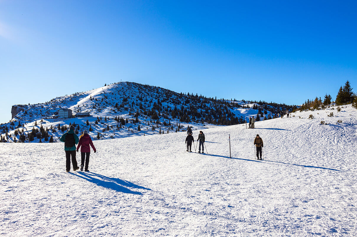 Wintergaudi auf der Raxalpe