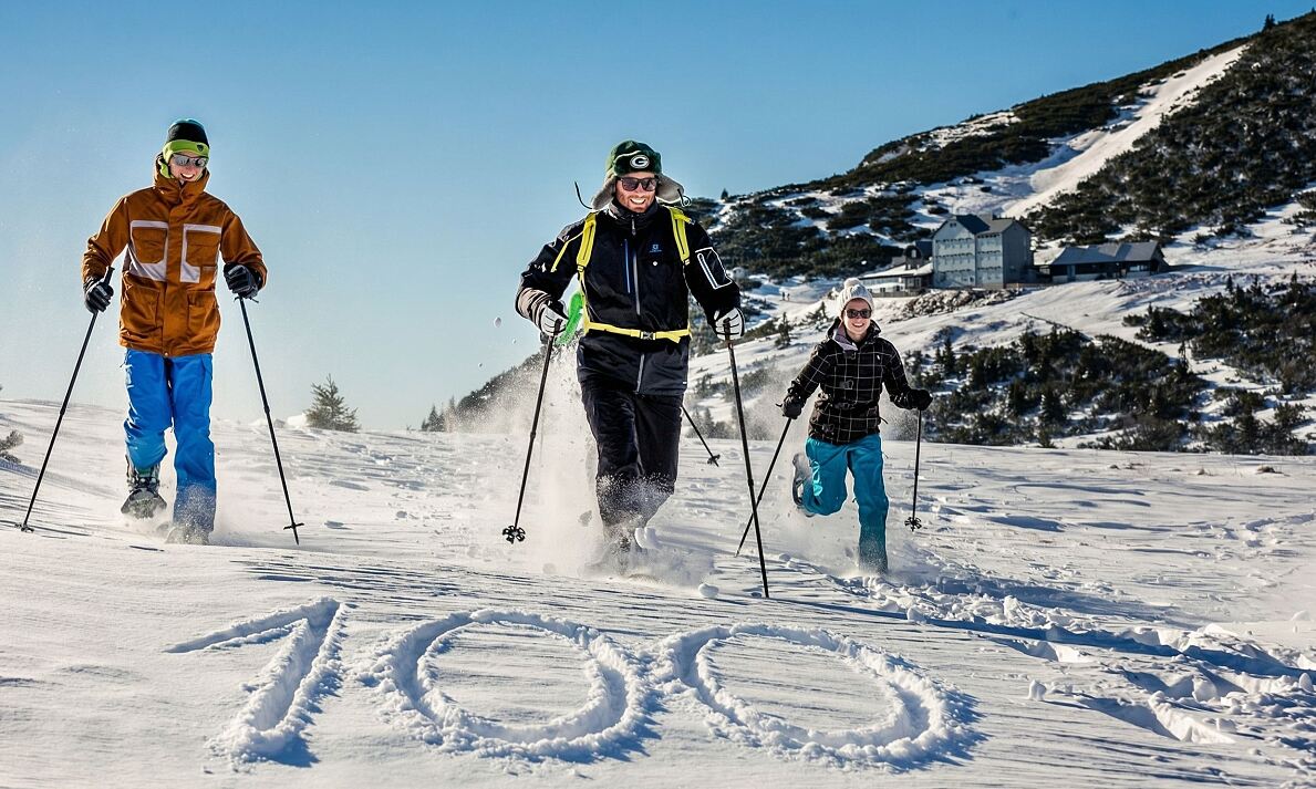 Rax Schneeschuhabenteuer